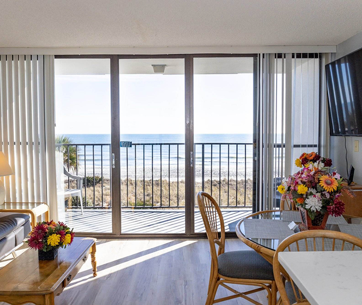 Atlantic Towers oceanfront condo views